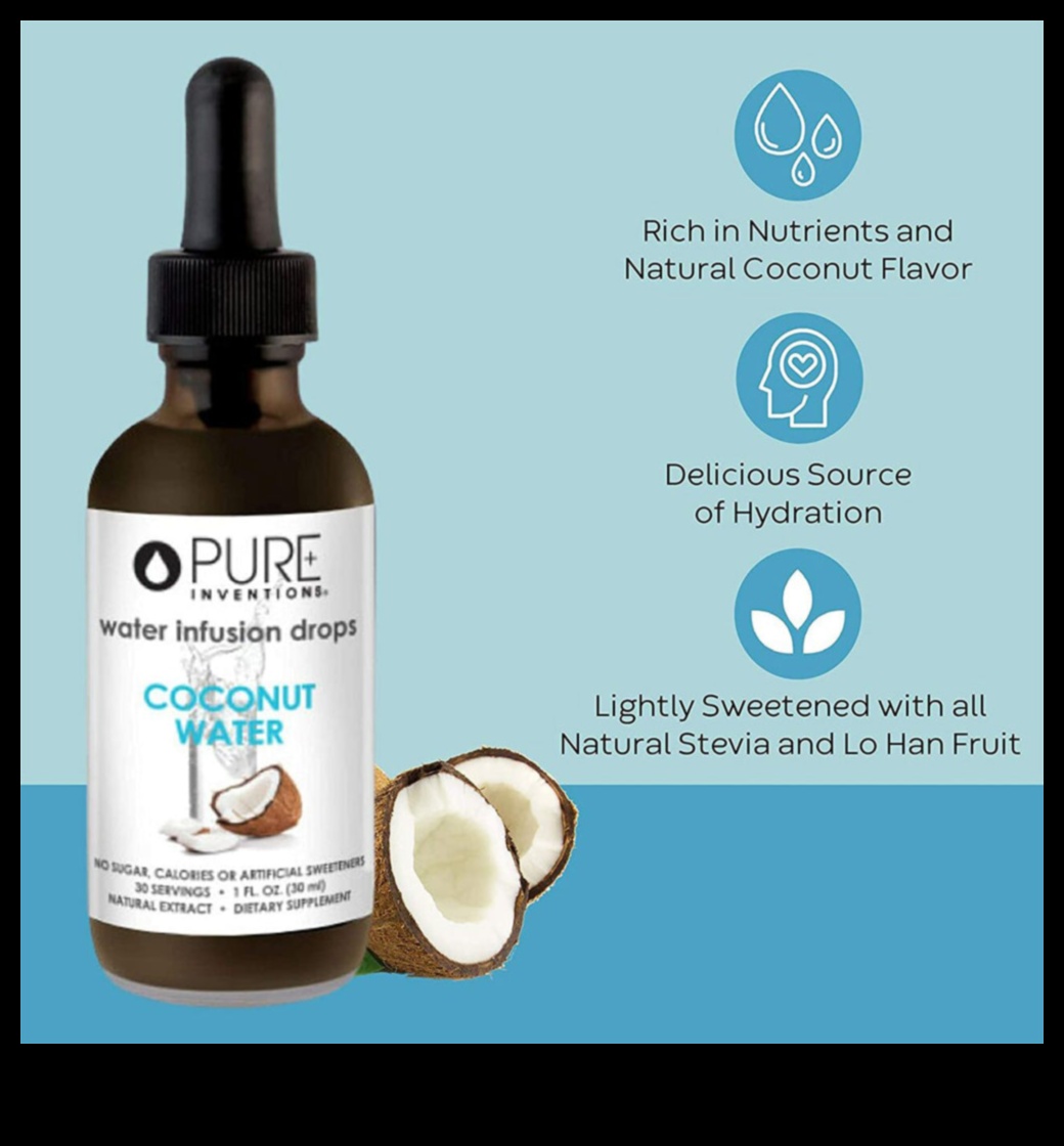 הרמוניית מי קוקוס: חקור את התווים המענגים של חליטות טבעיות