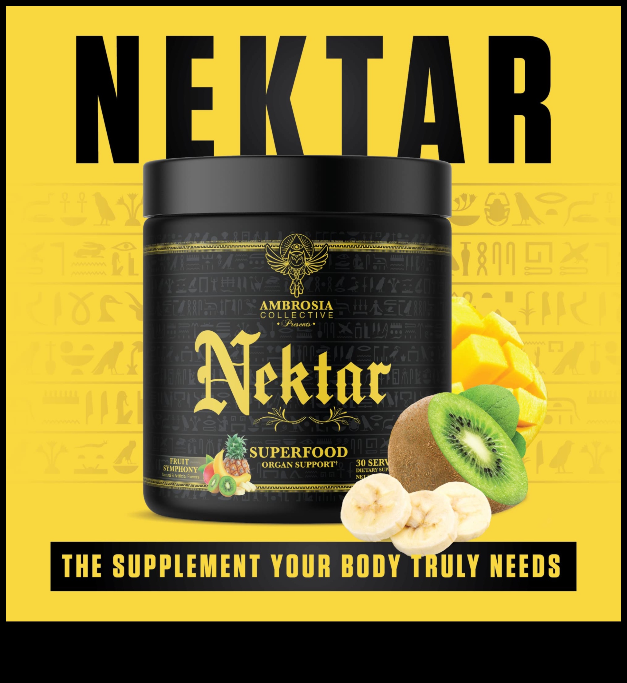 Superfood Symphony אודה סימפונית לחוויה התזונתית האולטימטיבית 4 סימפוניה של מזון על: שילוב של תחנות כוח ירוקות לתזונה אולטימטיבית