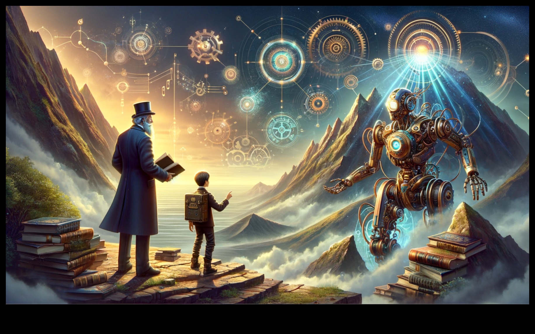 אודיסיאה יצירתית: ניווט בעולם הרובוטיקה באמנות חזותית