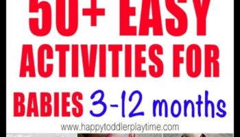 אושר זמן משחק: פעילויות תינוקות משמחות וחינוכיות